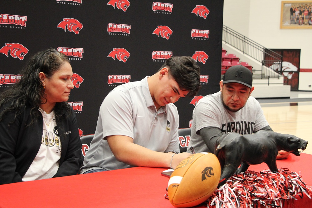 Jose Lopez Signing NLI for football
